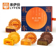 来伊份 & 博物馆联名 食语祈月 中秋月饼礼盒 300g