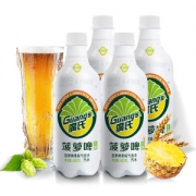 广东老字号 广氏 菠萝啤果味气泡水  480ml*15瓶 0蔗糖0脂0卡