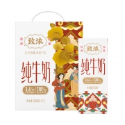 聚划算百亿补贴：新希望 致浓纯牛奶 200ml*12盒