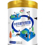 PLUS会员！yili 伊利 中老年高钙低脂奶粉 850g