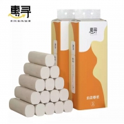 京东极速版：惠寻 原生竹浆 4层加厚 实芯卷纸 30卷