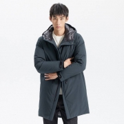 限尺码：ME&CITY 男士 连帽羽绒服 538M401399C372