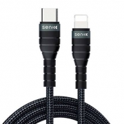 SENICC 声丽 iPhone PD30W 快充编织数据线 1.2米