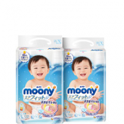 moony 畅透系列 纸尿裤 L54片*2包