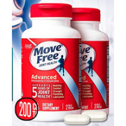 Schiff 旭福 Move Free 益节 红瓶 氨糖软骨素钙片 200粒*2瓶