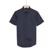 限尺码：ZARA 男款时尚休闲纯色衬衫 4503470401