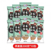 百利 0脂低卡荞麦挂面 200g*10包 独立包装