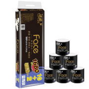 C&S 洁柔 黑Face家用实惠装卷纸 140g*12卷