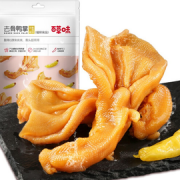 卤香浓郁！Be&Cheery 百草味 无骨鸭掌 五香味 100g