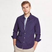 NAUTICA 诺帝卡 COLOR4JN 男式长袖衬衫