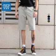JEANSWEST 真维斯 JW-02-165TB588 男士潮流薄款短裤