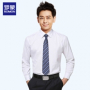 ROMON 罗蒙  男士纯色棉质衬衫   8CS931128