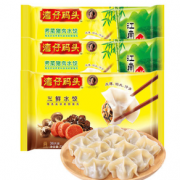 88VIP！湾仔码头 荠菜猪肉水饺720g*2+三鲜水饺720g*1