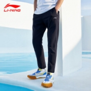 PLUS会员：LI-NING 李宁 AKLRA41 男款宽松长裤