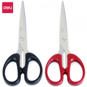 deli 得力 6009 办公家用生活剪刀 180mm 1把 颜色随机