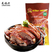 皮脆骨软！LONGFUXING 龙福兴 南京夫子庙秘制酱鸭  450g*2袋
