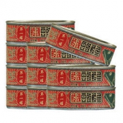 Eagle-Coin 鹰金钱 鲮魂豆豉鲮鱼罐头184g*4罐