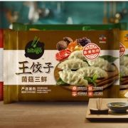 PLUS会员：bibigo 必品阁 韩式王饺子 煎饺250g*4包+王饺子490g*4包