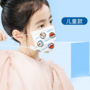 三重过滤！超亚 彩色哆啦A梦 一次性医用外科口罩 30片