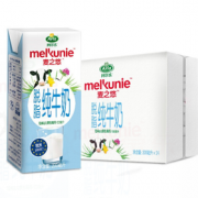 奶香浓郁！Arla 爱氏晨曦 脱脂纯牛奶 200ml*24盒