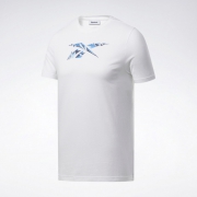 Reebok锐步 男子 基础LOGO T恤FL0592