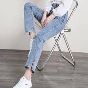 Lee Cooper 女士裤脚开叉牛仔裤 LCKLY8813-A01