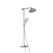 Hansgrohe 汉斯格雅 27215000 双飞雨240恒温花洒套装