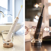 Philips 飞利浦 HX9392/39 旗舰钻石系列电动牙刷2支装（金色+黑色）到手1335.36元