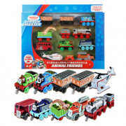 Thomas & Friends 托马斯和朋友 轨道大师系列 GHW13 动物世界礼盒 十辆装