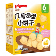 营养丰富！Pigeon 贝亲 儿童几何造型小饼干 40g