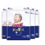 GOO.N 大王 奢华肌滋润保湿 婴儿纸尿裤 NB 70片*4包