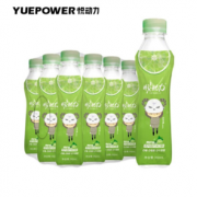 清爽口感！悦动力 青柠味 苏打水  360ml*12瓶