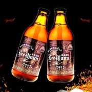 PLUS会员：DEEMANN 酿啤酒 16度 296ml*12瓶 浓香拉格