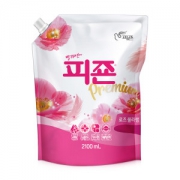 韩国原装进口 碧珍 衣物天然植物柔顺剂 2.4L 柔软去静电留香