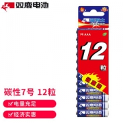 sonluk 双鹿 7号碳性电池 1.5V 12粒
