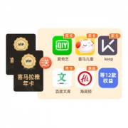 喜马拉雅vip 2年+爱奇艺 年卡+喜马儿童 年卡+KEEP年卡+百度文库年卡