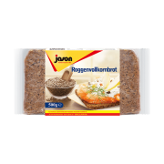 临期品：jason 捷森 黑麦全麦面包 500g