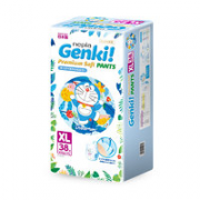 nepia 妮飘 Genki!系列 哆啦A梦 婴儿拉拉裤 XL38片
