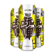 麦香浓郁！LAOSHAN BEER 崂山啤酒 白啤 8度 500ml*12听