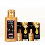 L'OREAL PARIS 巴黎欧莱雅 炫亮润发乳100ml*1+精油胶囊2ml*2