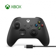 学生专享：Microsoft  微软  Xbox手柄   USB-C线缆 磨砂黑款