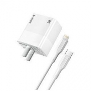 SENICC 声丽 PA300 PD 20W 充电器 + 30W 数据线