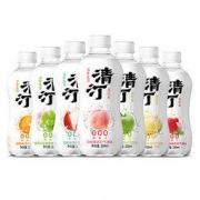 SPRINGS & MOUNTAINS 清泉出山 清汀无糖苏打气泡水 白桃荔枝味 330ml*6瓶整箱