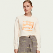 Scotch & Soda 女士印花圆领卫衣157034