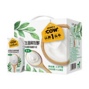 认养一头牛 风味酸牛奶  原味常温酸奶 200g*12盒