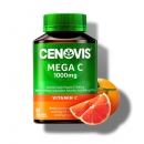 Cenovis无糖维生素c咀嚼片vc圣诺维他命儿童萃益维美白300粒