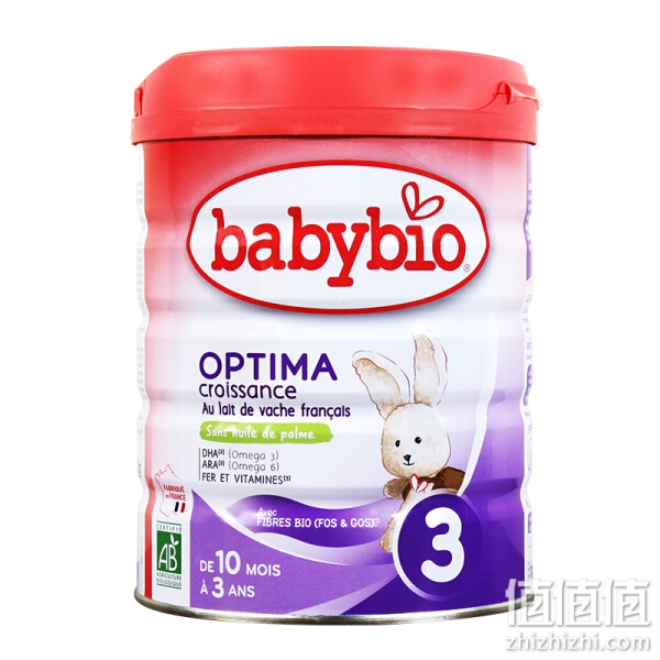 babybio 伴宝乐 有机标准婴幼儿奶粉法国原装进口宝宝牛奶奶粉 3段 近母乳（10-36个月宝宝）