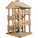 PETIQUE Feline Penthouse Cat House 牛皮纸 均码