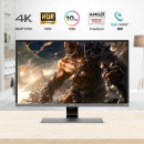 BenQ 明基 EW3270U 31.5英寸 4K HDR 广色域 10bit防撕裂内置音箱 智慧爱眼Type-C PS5/电脑/游戏显示器