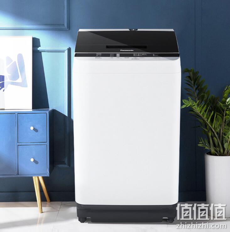 Panasonic 松下 XQB100-TSWTS 波轮洗衣机全自动10kg 节水立体漂 宽瀑布速流 超大容量 桶洗净